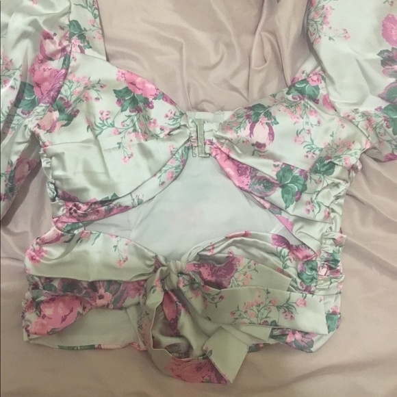 For Love and Lemons Palais Crop Top | BNWT | Large - Picture 9 of 9